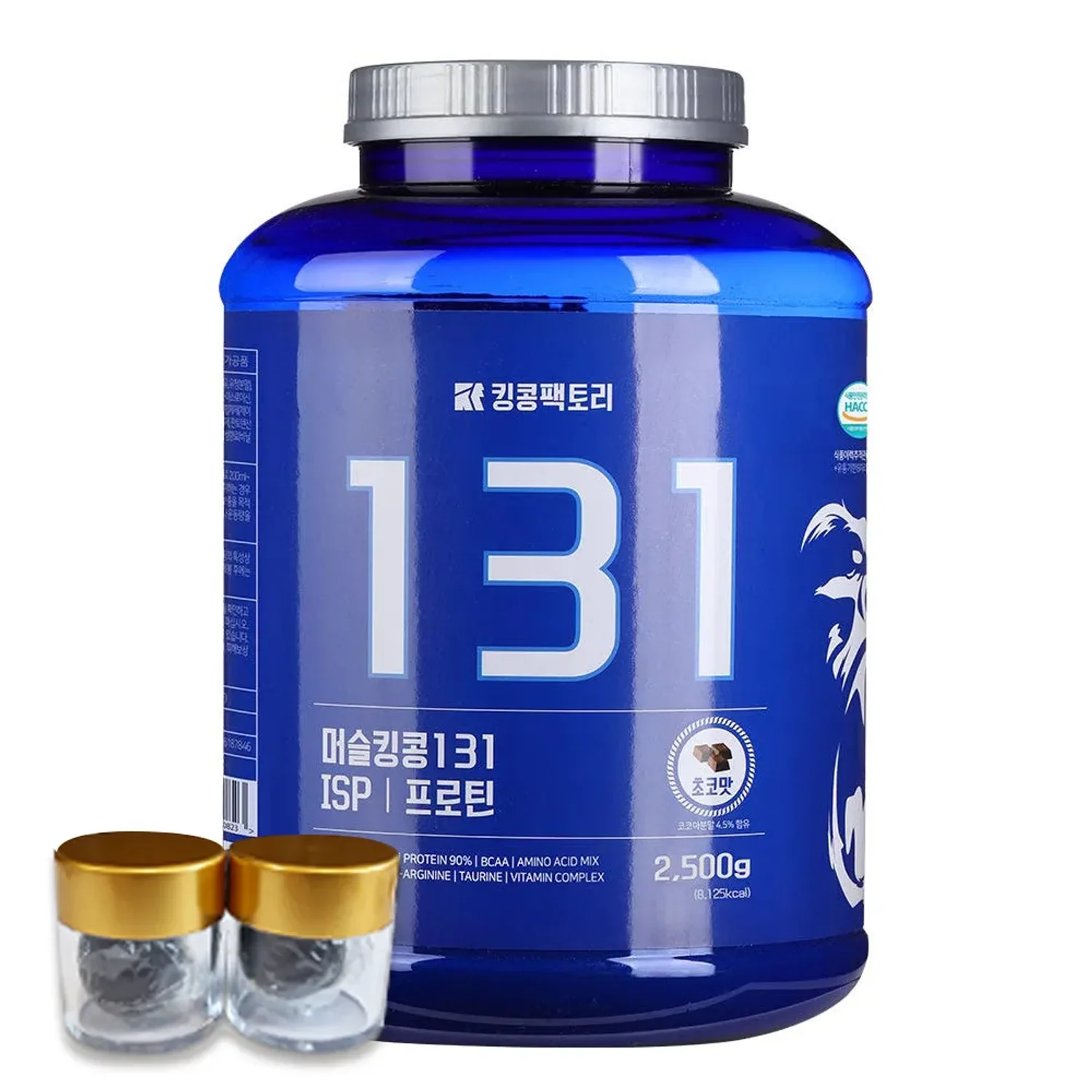 킹콩팩토리 ISP프로틴 131 초코맛 2.5kg (스푼 증정)