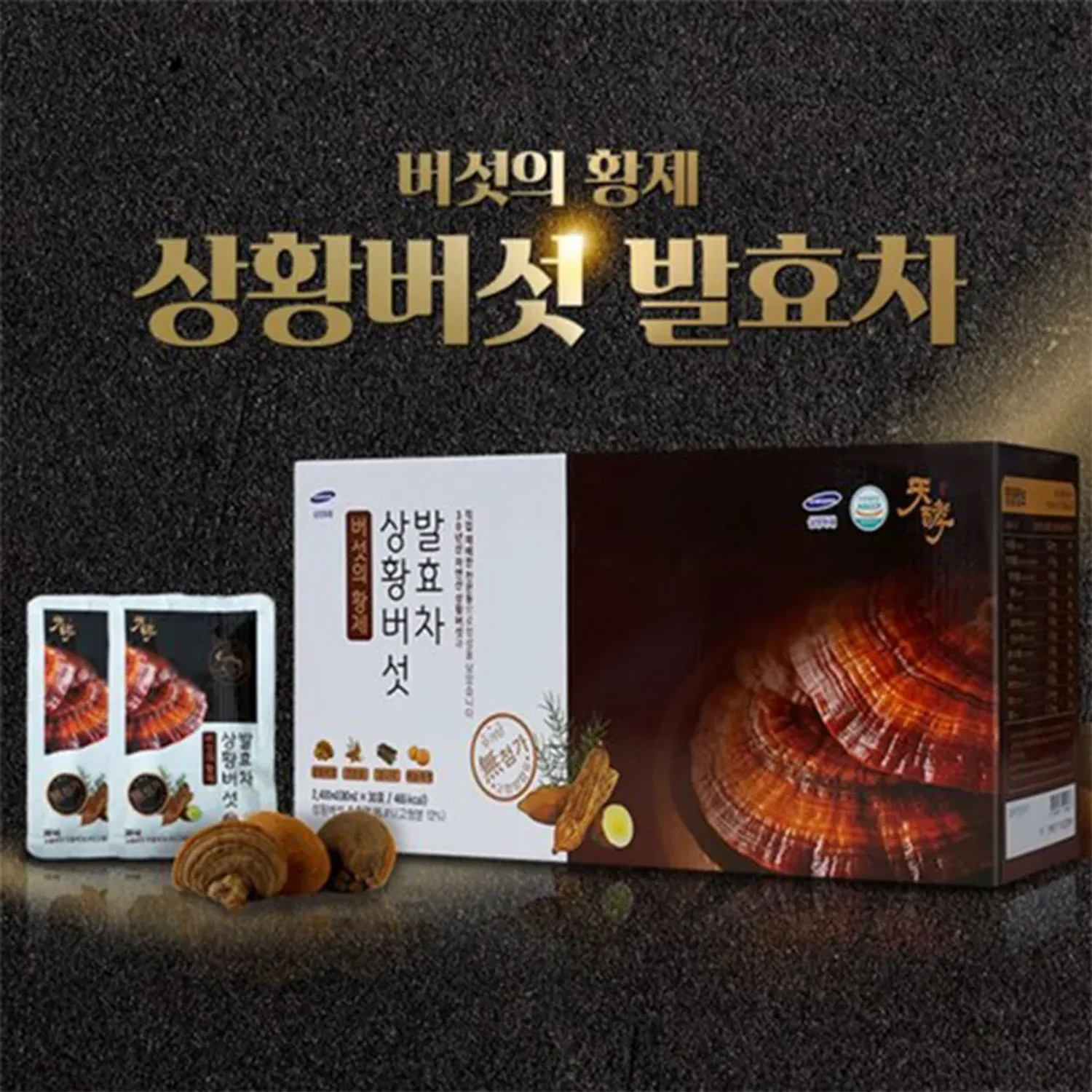 천효 상황버섯 발효차