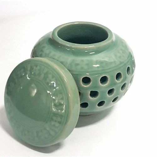 청자 투각 단지 300g