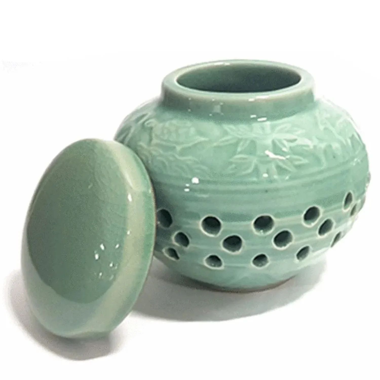 투각 십장생 단지 500g