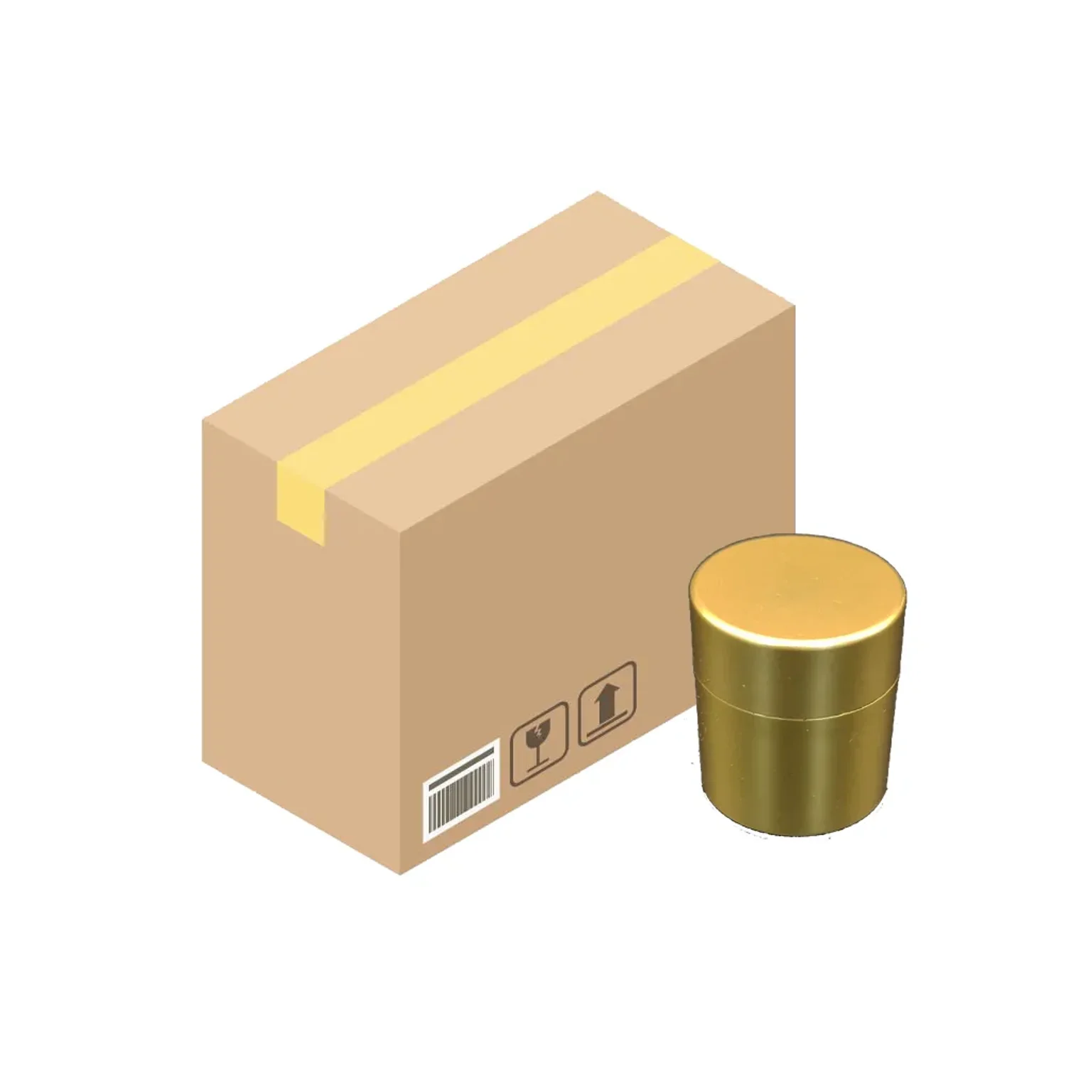 청병(대) 무광 올금 바닥 투명 청병 1박스 (1000개)