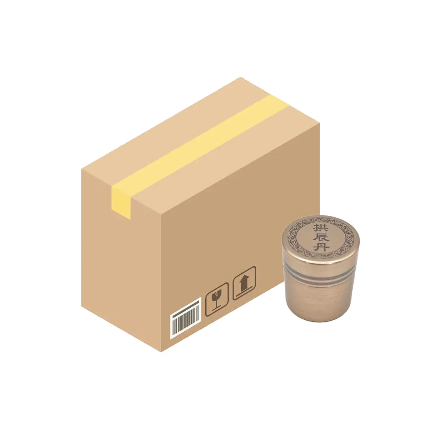 청병(대) 메탈 한문 공진단청병 라인2줄 1000개