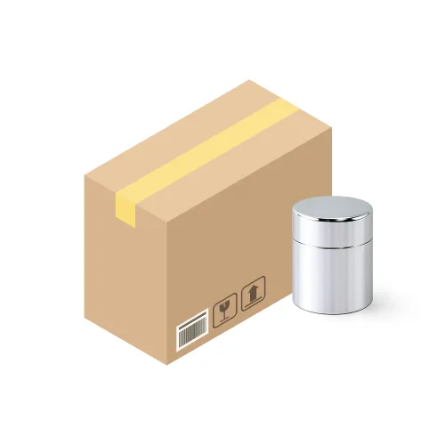 청병(대) 유광 전체 은색 청병 1박스 (1000개)