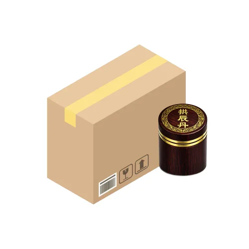 청병(대) 전체 우드 라인 2줄 한문 공진단 청병 1박스 (1000개)