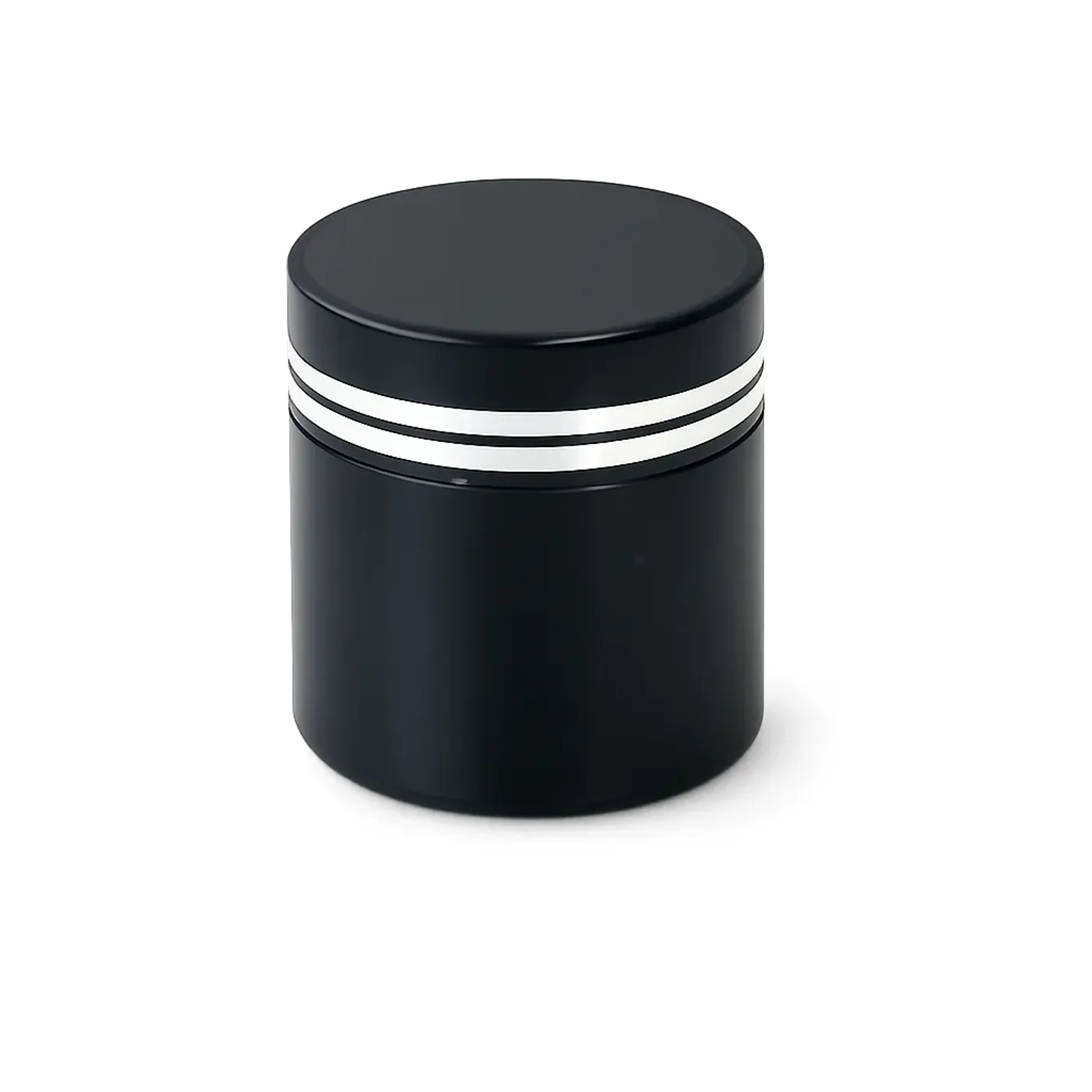 청병(대) 무광 전체 흑색 은색 라인 2줄 청병 100개