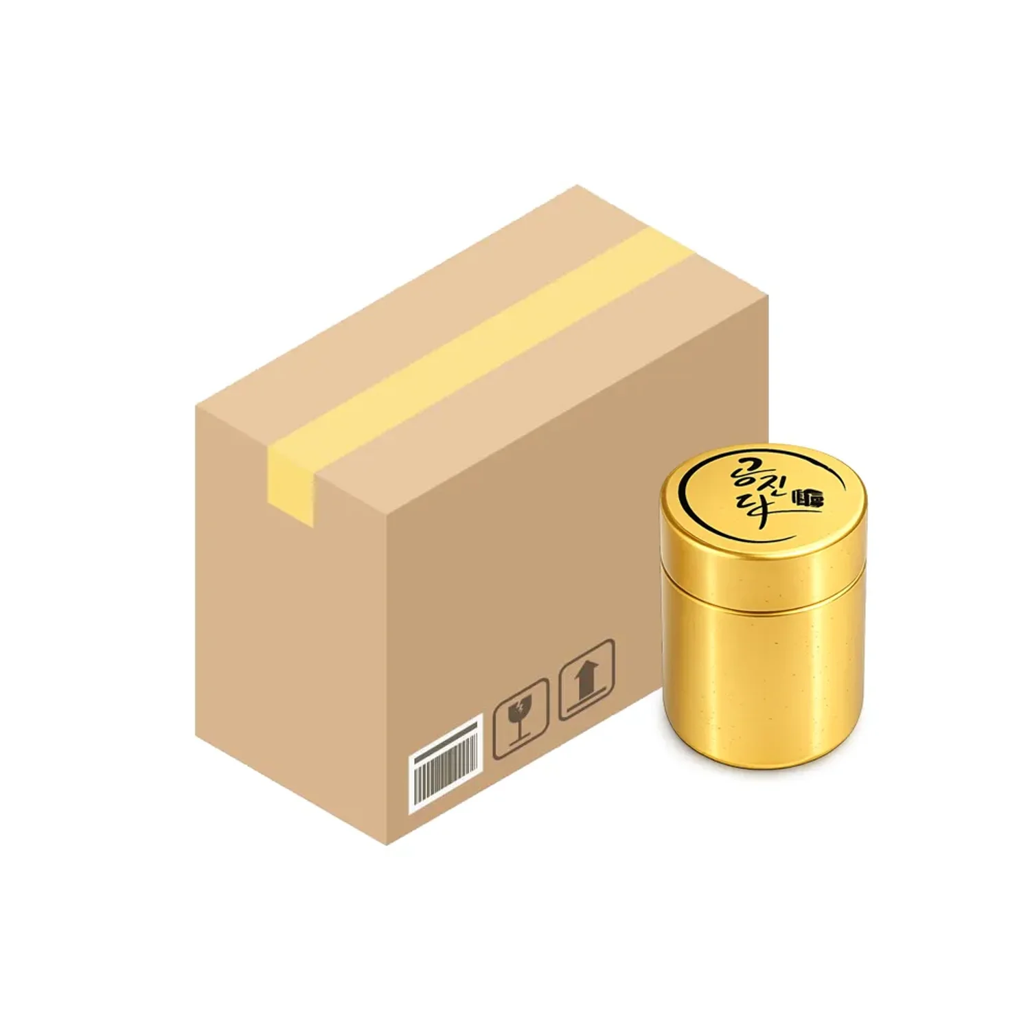 청병(대) 캘리 공진단 무광 전체 금 청병 10박스 (10000개)