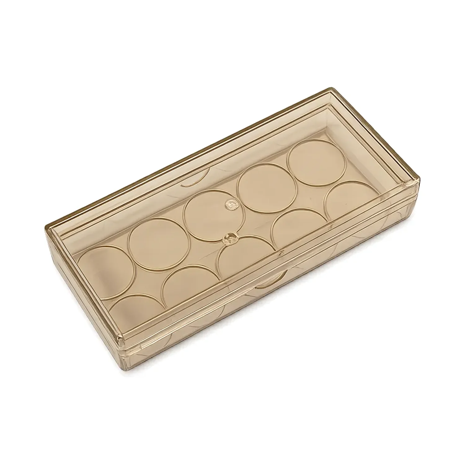 투명 사각 플라스틱 상자 10환 1박스 (200개)