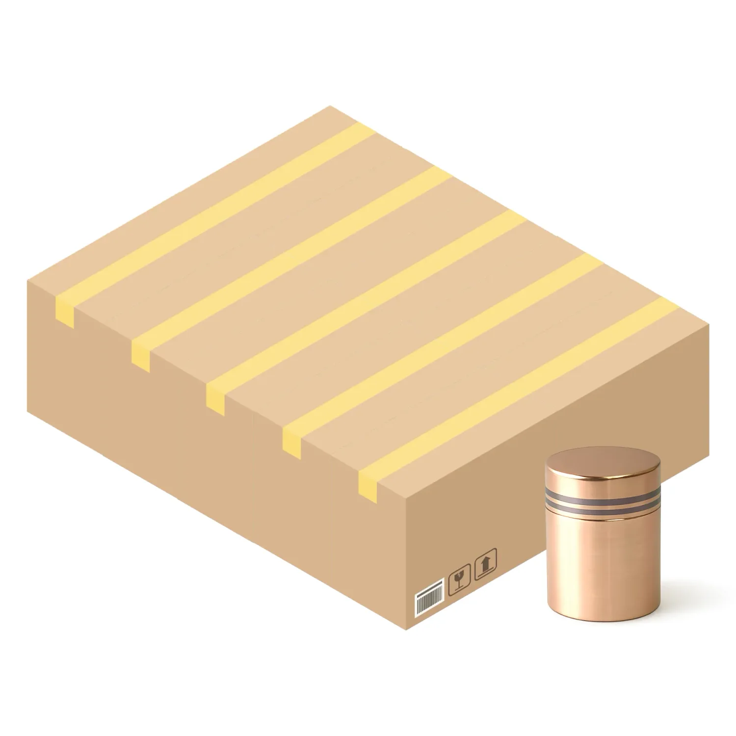 청병(대) 메탈 청병 라인 2줄 (대) 10000개 (10박스)