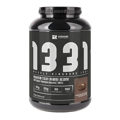 킹콩팩토리 WPI프로틴 1331 초코맛 바나나맛 쿠키앤크림맛  2kg (스푼 증정)
