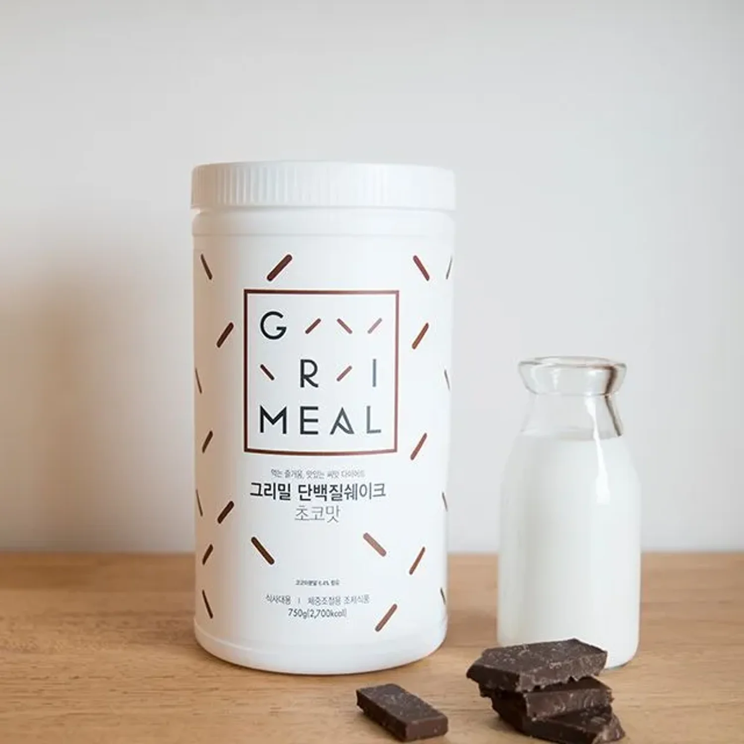 그리밀 단백질쉐이크 초코맛 750g 12가지 다양한 맛